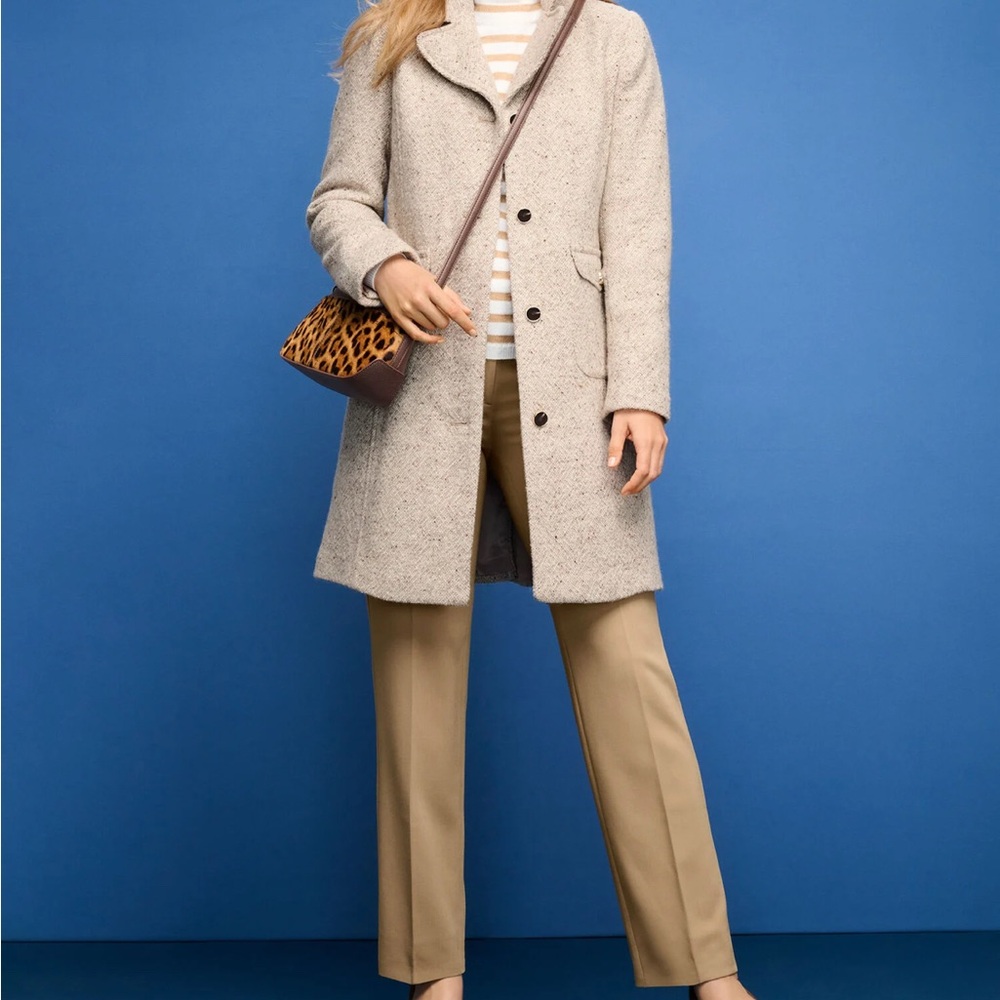 TALBOTS SOUTHAMPTON TAILORED STRETCH STRAIGHT LEG PANTS